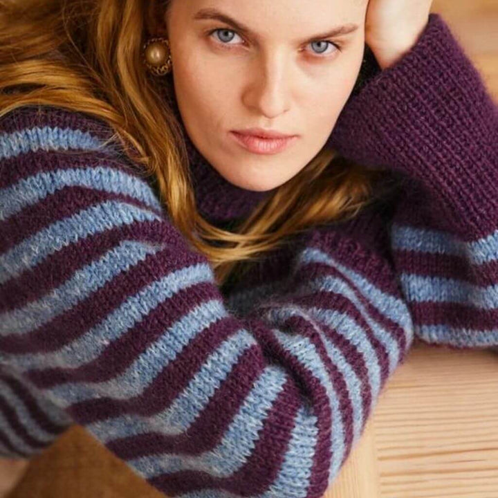Sandnes Garn Pattern Gestreifter Pullover South Sweater Strickanleitung - Sandnes Garn (Heft) bei bei bei bei Lieblingsgarn