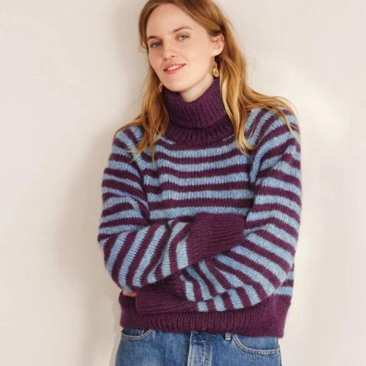 Sandnes Garn Pattern Gestreifter Pullover South Sweater Strickanleitung - Sandnes Garn (Heft) bei bei bei bei Lieblingsgarn