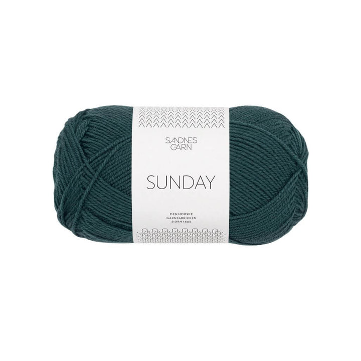Sandnes Garn 7281 - Dyp Petrol Sandnes Garn Sunday - 50g Lieblingsgarn