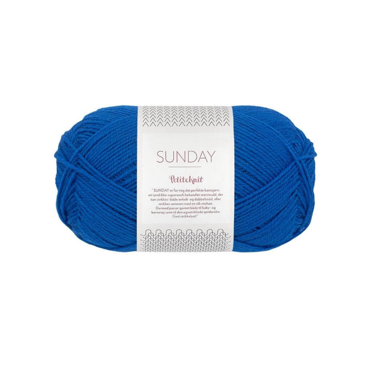 Sandnes Garn 6046 Electric Blue Sandnes Garn PetiteKnit Sunday Lieblingsgarn