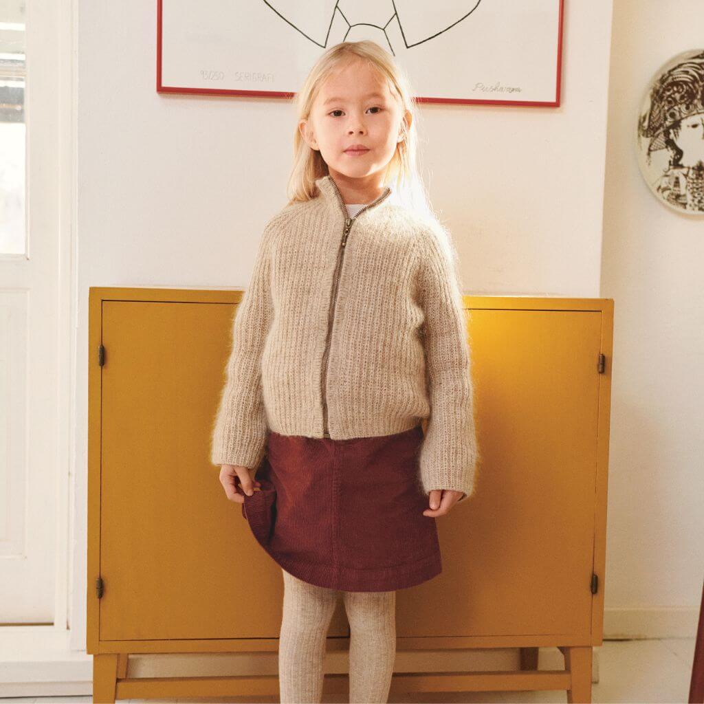 Sandnes Garn Pattern Tia Zipper Jacke Junior 3a Strickanleitung - Sandnes Garn (Heft) bei bei bei bei bei bei Lieblingsgarn