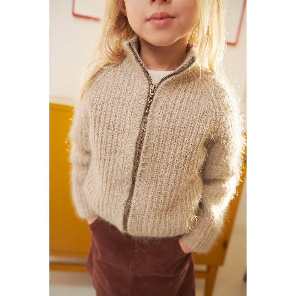 Sandnes Garn Pattern Tia Zipper Jacke Junior 3a Strickanleitung - Sandnes Garn (Heft) bei bei bei bei bei bei Lieblingsgarn