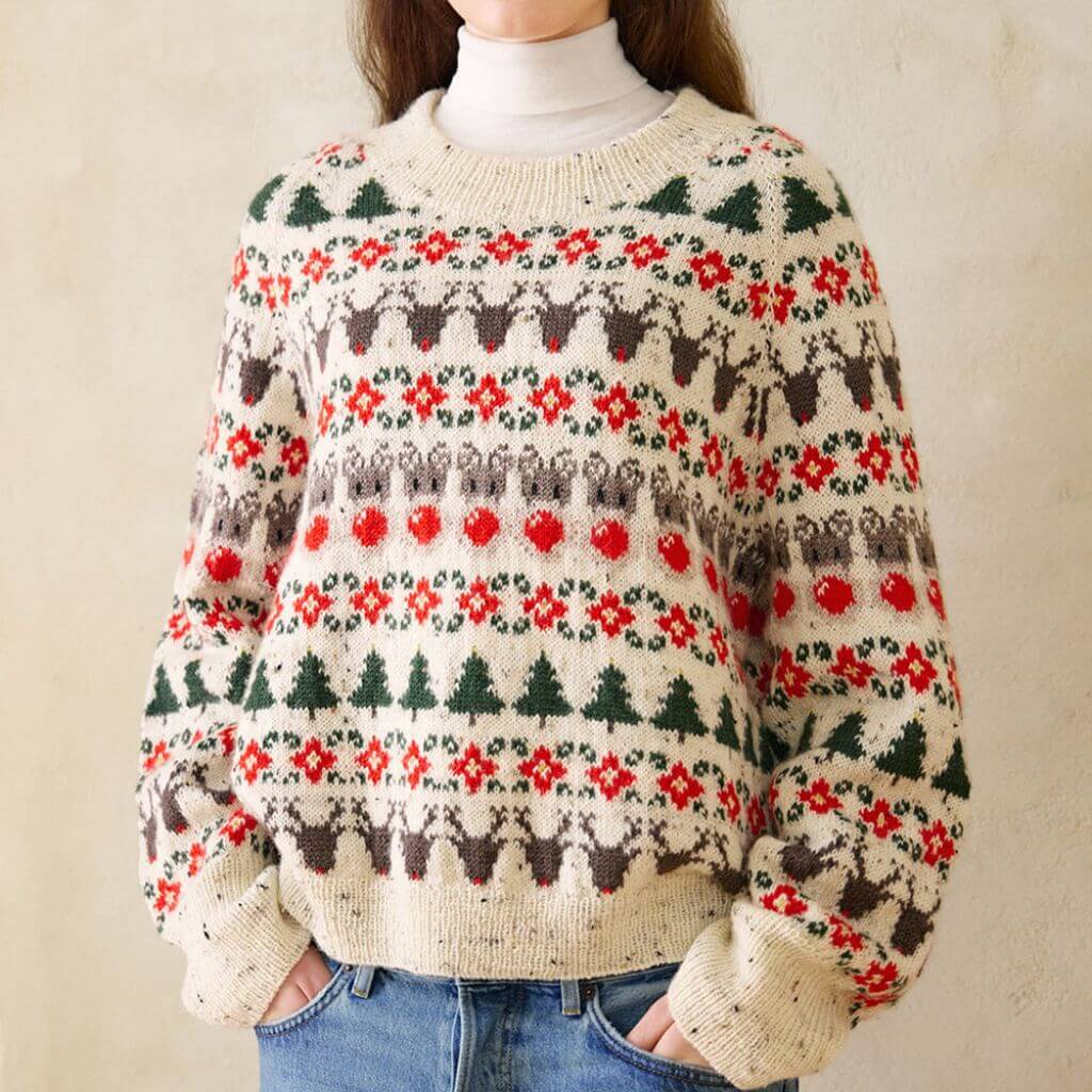 Sandnes Garn Pattern Weihnachtspullover Strickanleitung - Sandnes Garn (Heft) bei bei bei bei bei bei bei bei Lieblingsgarn