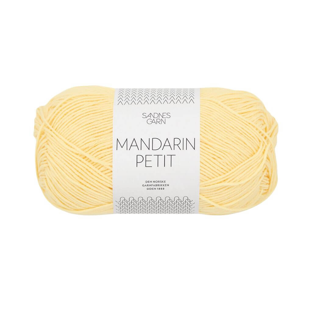 Sandnes Garn 2102 - Gul Sandnes Garn Mandarin Petit 50g Lieblingsgarn