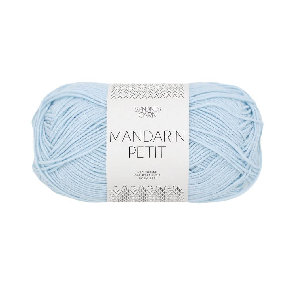 Sandnes Garn 5930 - Lys Blå Sandnes Garn Mandarin Petit 50g Lieblingsgarn