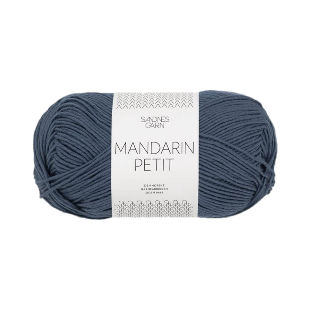 Sandnes Garn 6061 - Mørk Gråblå Sandnes Garn Mandarin Petit 50g Lieblingsgarn