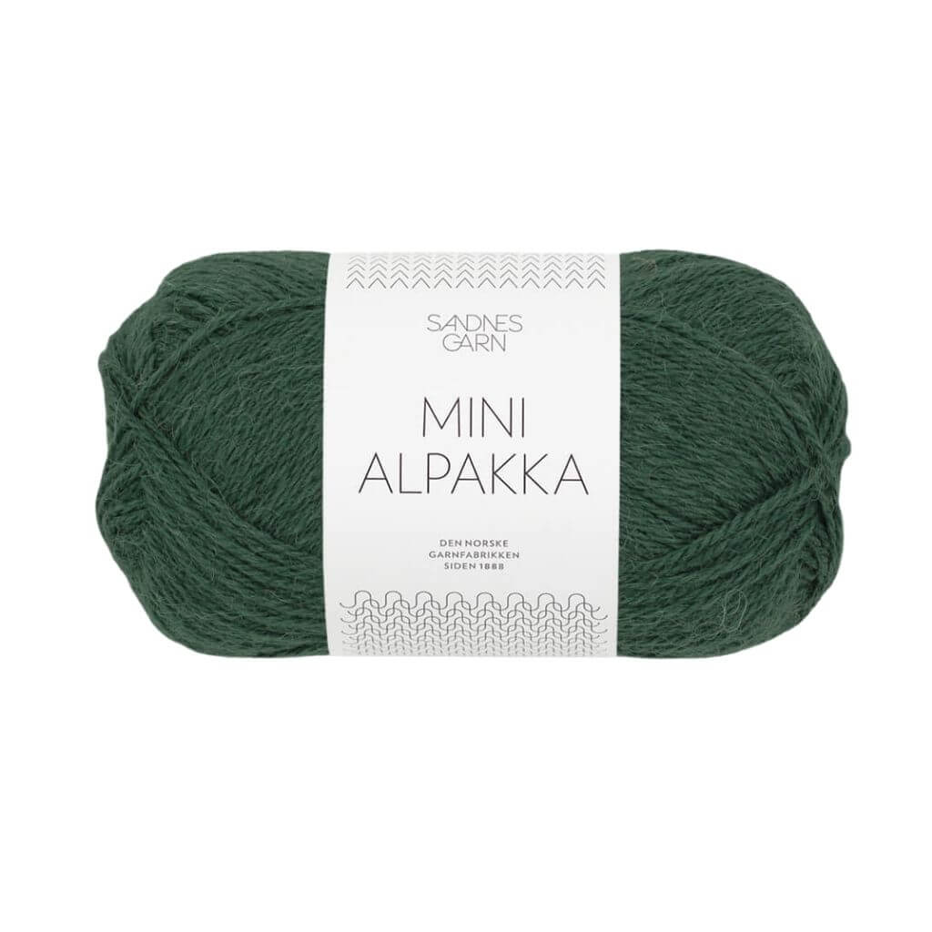 Sandnes Garn Mini Alpakka, Farbe 8581 Dyp skoggrønn – Alpaka bei Lieblingsgarn