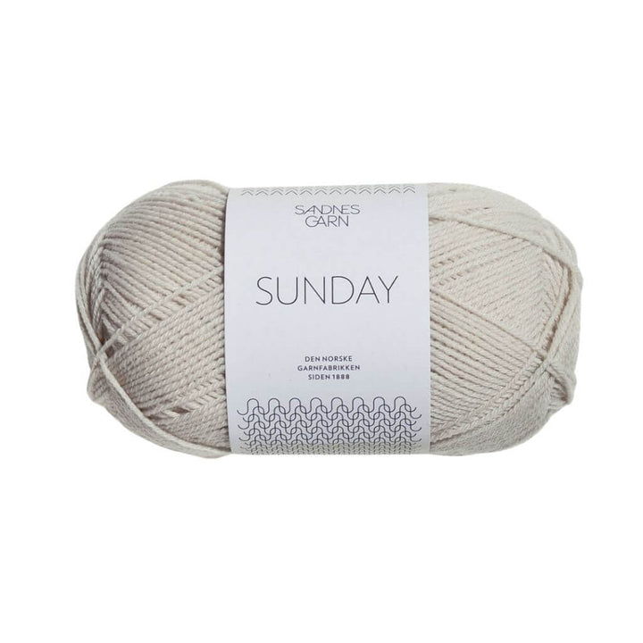 Sandnes Garn 1015 - Kitt Sandnes Garn Sunday - 50g Lieblingsgarn