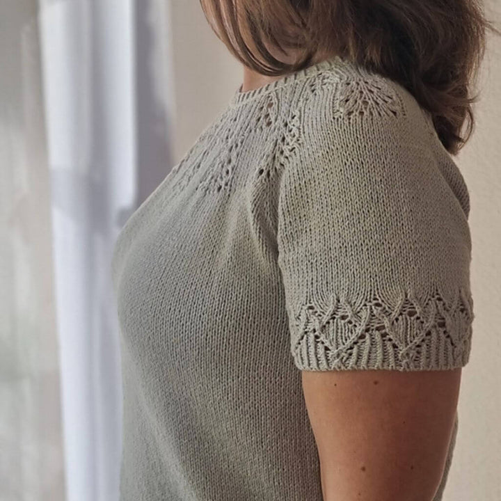 Miene Knits Saris Tee Strickanleitung - Miene Knits (PDF) bei bei bei bei bei bei bei bei bei bei Lieblingsgarn