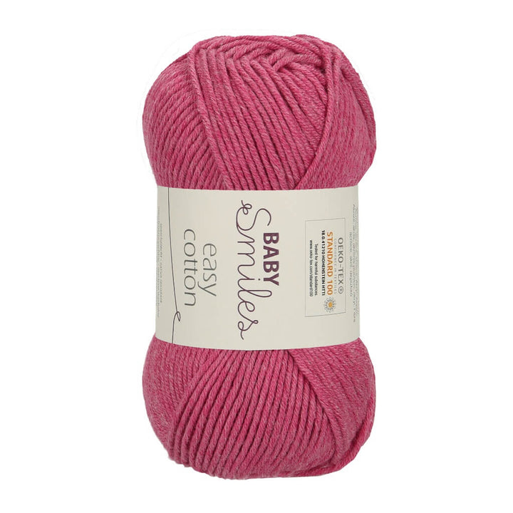 Schachenmayr 1136 - Himbeere Schachenmayr Baby Smiles Easy Cotton 50g - Babywolle Lieblingsgarn