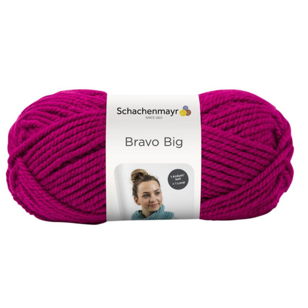 Schachenmayr 137 - Himbeere Schachenmayr Bravo Big 200g Lieblingsgarn