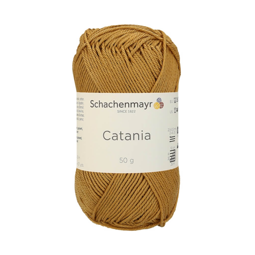 Schachenmayr 431 - Curry Schachenmayr Catania Originals - Baumwollgarn Lieblingsgarn