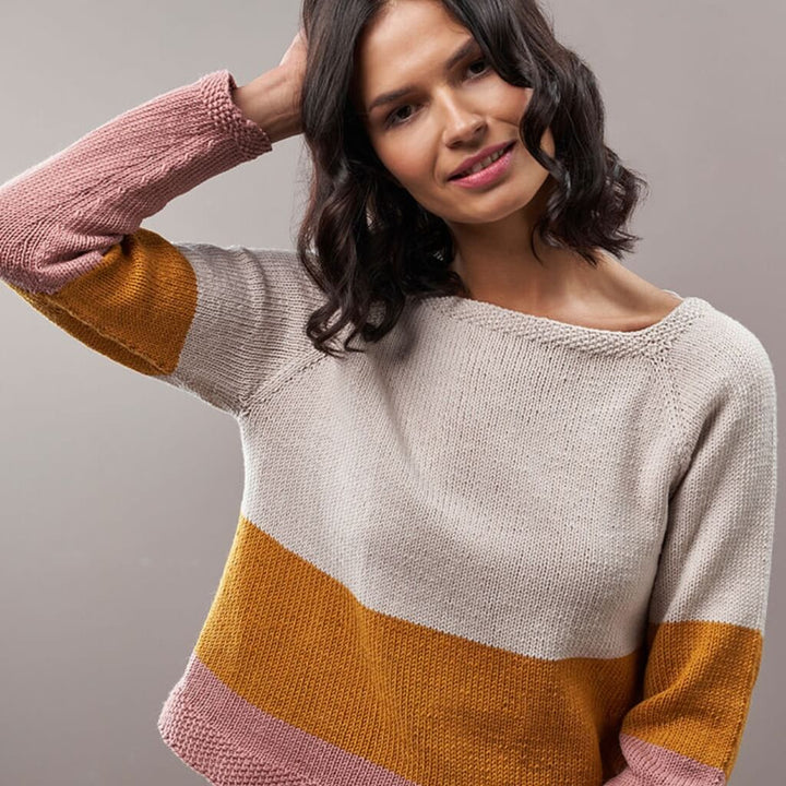 Schachenmayr Pattern Damen Pullover Madita Strickset - Schachenmayr (PDF) Lieblingsgarn