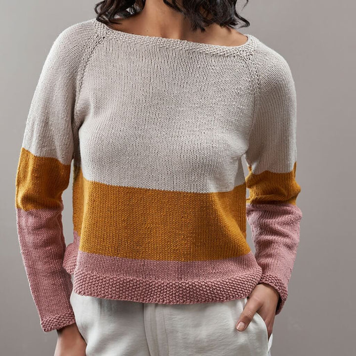 Schachenmayr Pattern Damen Pullover Madita Strickset - Schachenmayr (PDF) Lieblingsgarn