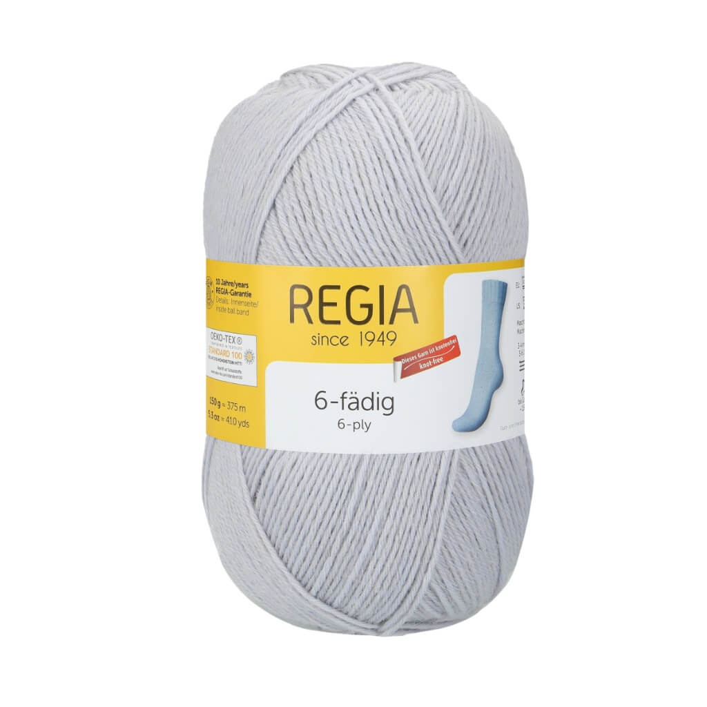 Schachenmayr 1960 - Lichtgrau Schachenmayr Regia 6-Fädig 150g Lieblingsgarn