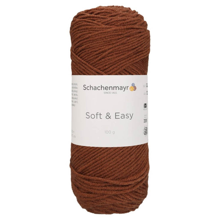 Schachenmayr 11 - Ziegel Schachenmayr Soft &amp; Easy Lieblingsgarn