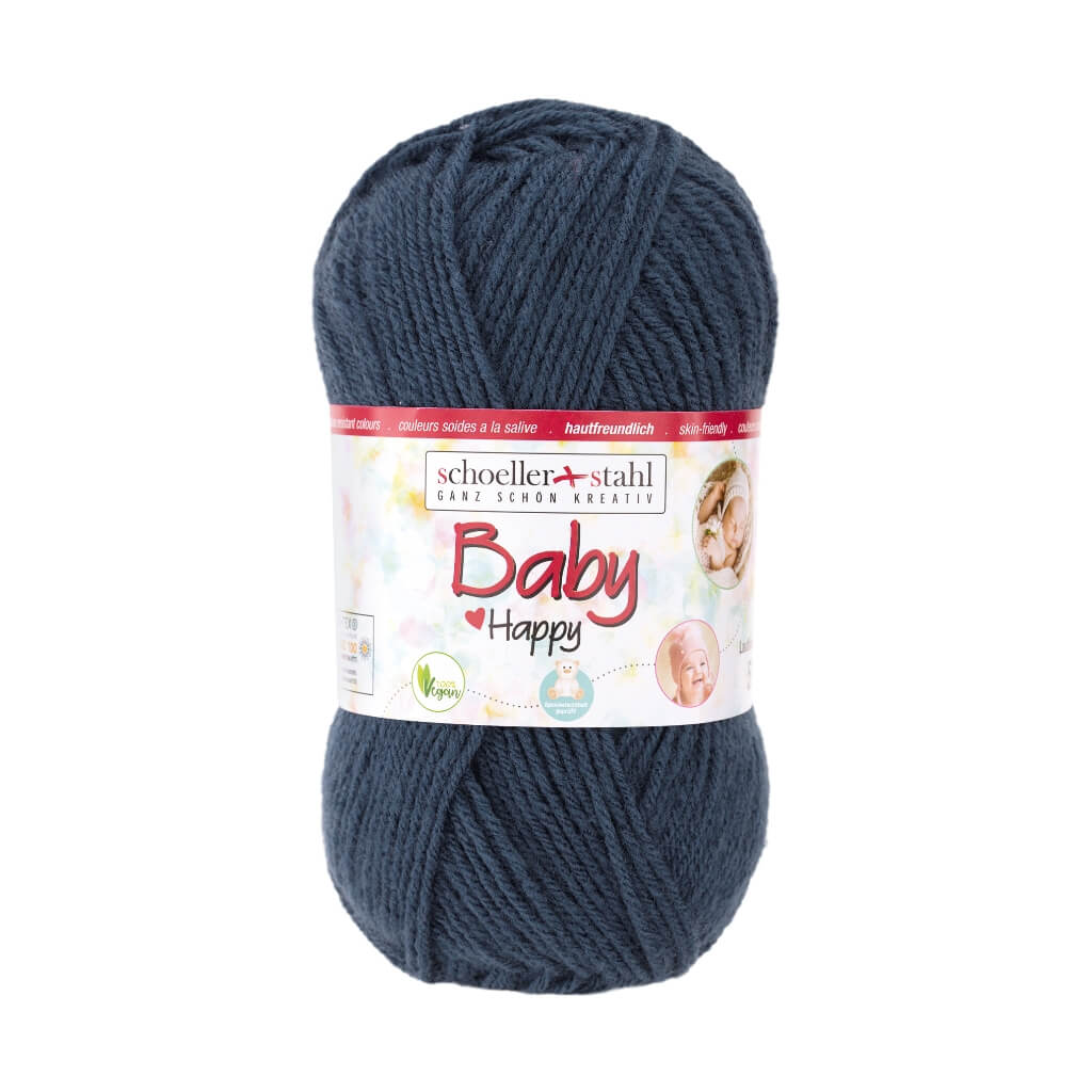 Schoeller + Stahl Schoeller+Stahl Baby Happy 50g, Farbe 17 Marine – Polyacryl bei Lieblingsgarn
