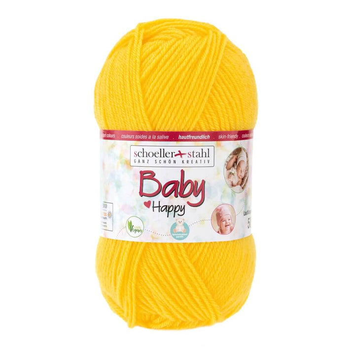 Schoeller + Stahl Schoeller+Stahl Baby Happy 50g, Farbe 13 Sonne – Polyacryl bei Lieblingsgarn