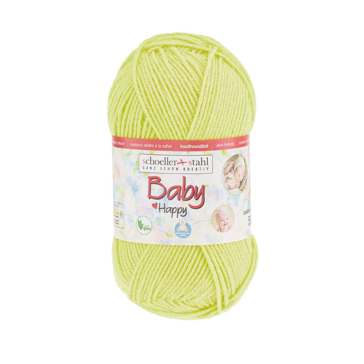Schoeller + Stahl Schoeller+Stahl Baby Happy 50g, Farbe 18 Pistazie – Polyacryl bei Lieblingsgarn