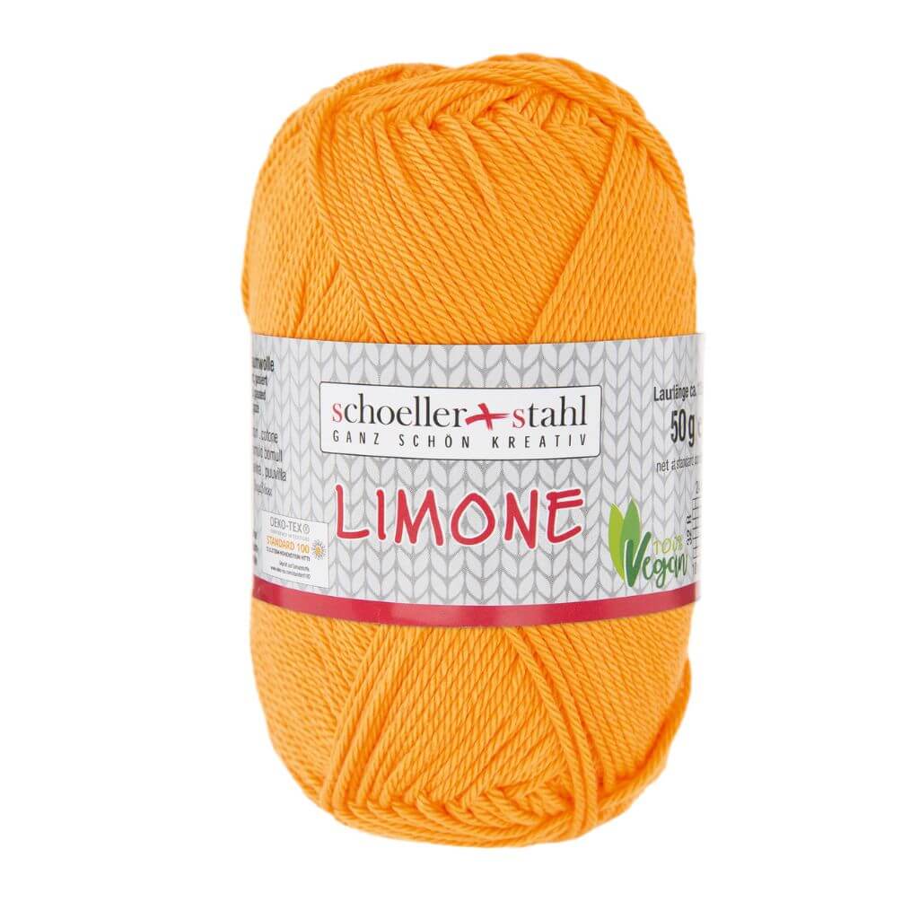 Schoeller + Stahl 189 - Mango Schoeller + Stahl Limone 50g - Baumwollgarn Lieblingsgarn