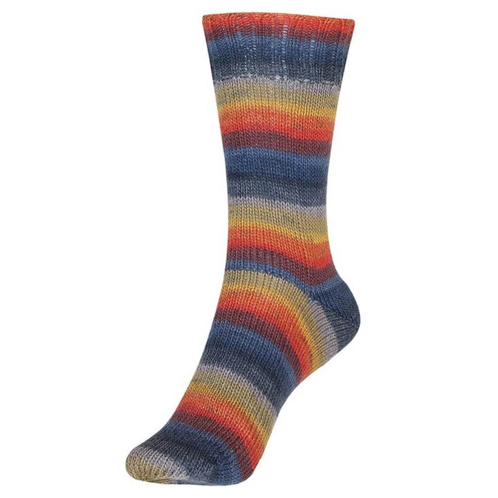 Schoeller + Stahl Fortissima Socka 4F Color 2433 - Yokohama Lieblingsgarn