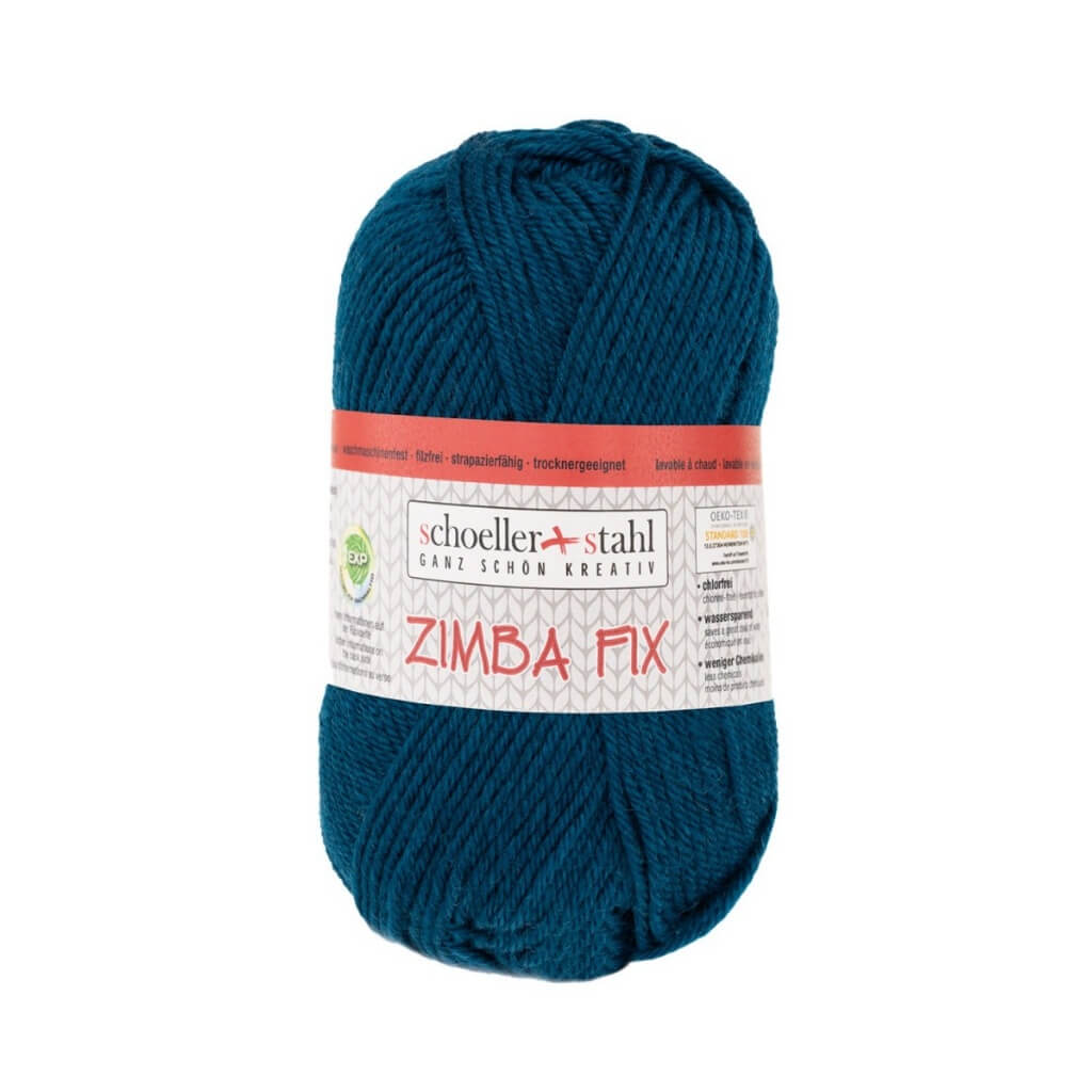 Schoeller + Stahl 8168 - Dunkelpetrol Schoeller + Stahl Zimba Fix Exp 50G Lieblingsgarn