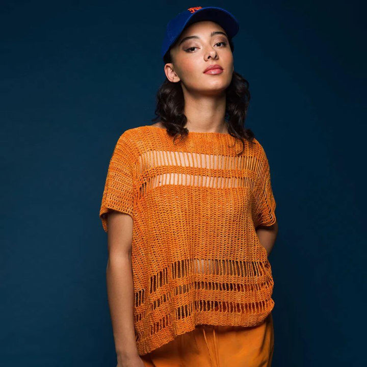 Schoppel Wolle Pattern Shirt Calavella Häkelanleitung - Schoppel (Heft) bei bei bei bei bei bei bei bei bei bei Lieblingsgarn