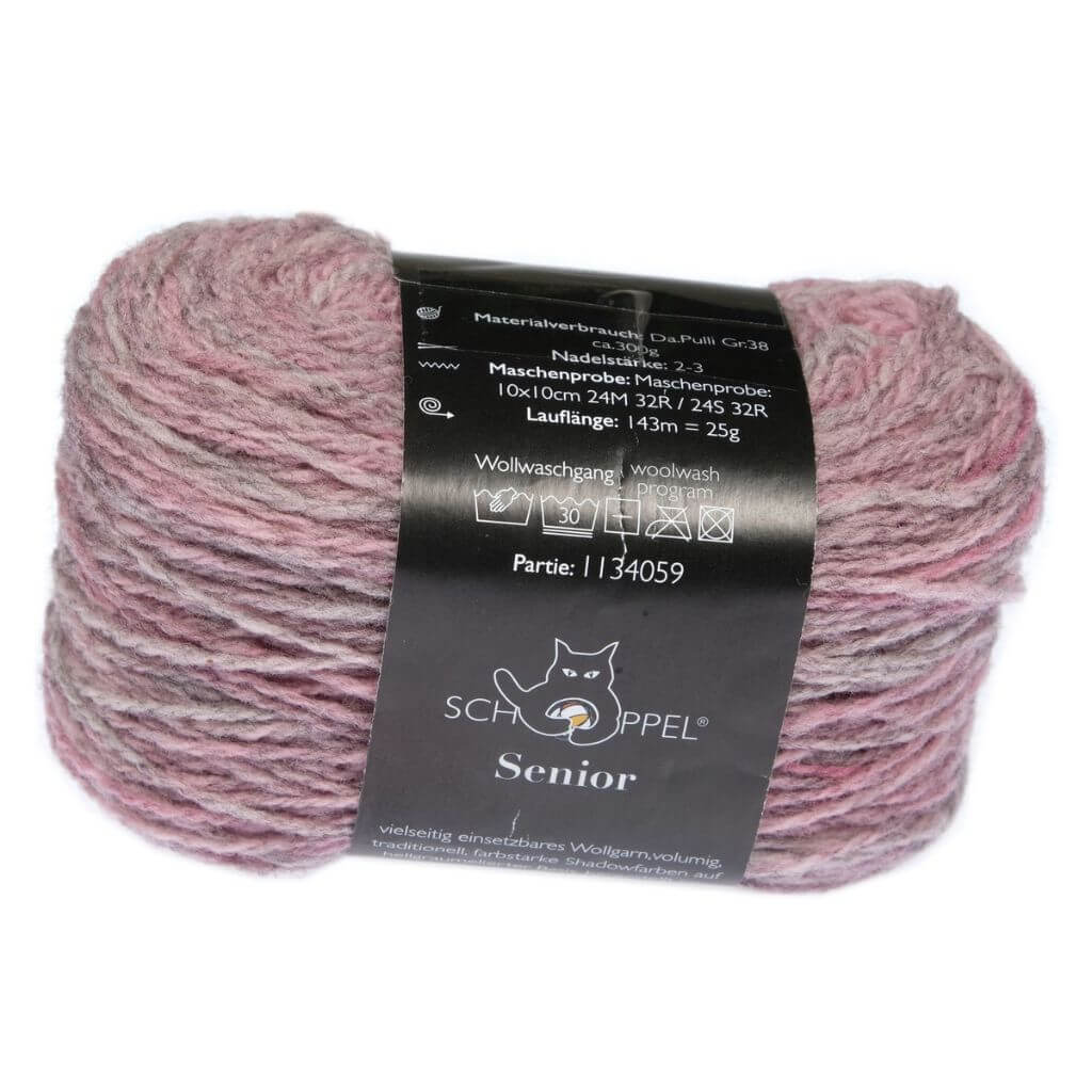 Schoppel Wolle 2599 - Rosenduft Inspiration Dibadu Schoppel Wolle Senior Lieblingsgarn