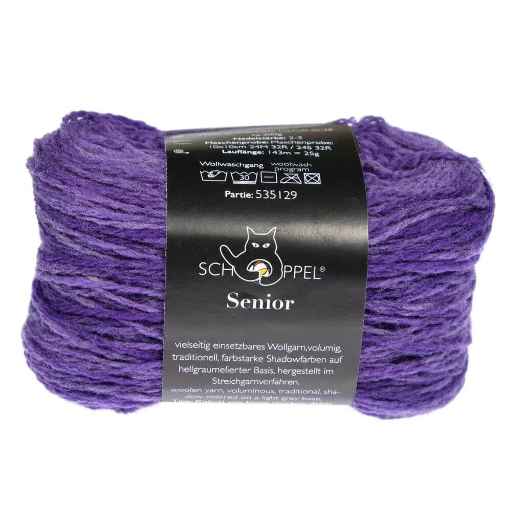 Schoppel Wolle 2618 - Purpurwolke Inspiration Dibadu Schoppel Wolle Senior Lieblingsgarn