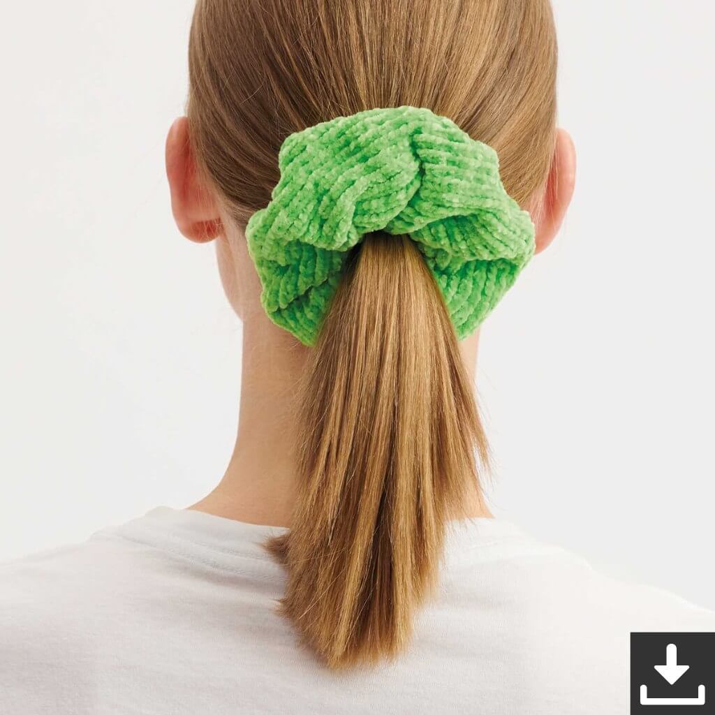 Rico Design Haargummie Scrunchie Strickanleitung - Rico Design (PDF) bei bei bei bei bei bei bei bei bei bei Lieblingsgarn