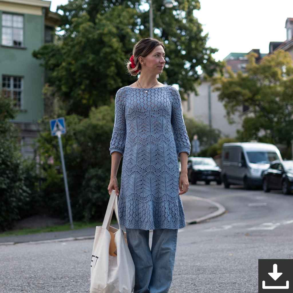 Kutovakika - Veronika Lindberg Seashore Dress Strickanleitung - Kutovakika (PDF, englisch) bei bei bei bei bei Lieblingsgarn