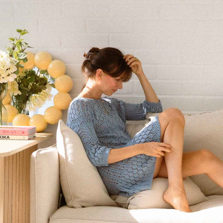 Kutovakika - Veronika Lindberg Seashore Dress Strickanleitung - Kutovakika (PDF, englisch) bei bei bei bei bei Lieblingsgarn