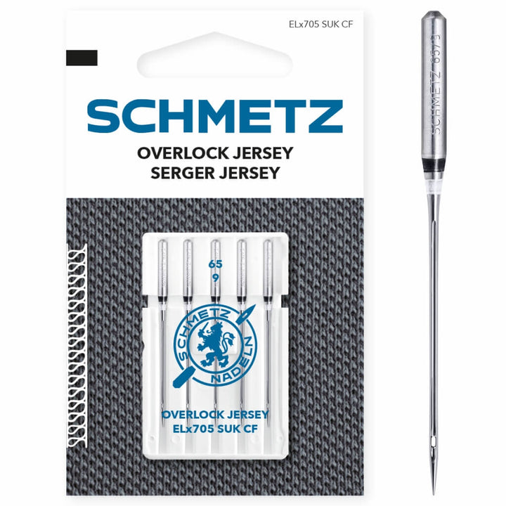 Schmetz 65 Schmetz Overlock Jersey-Nadeln ELx705 SUK CF Lieblingsgarn