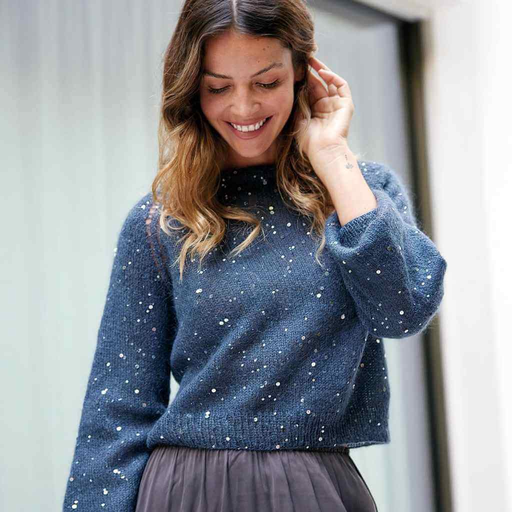 Katia Pullover Silky Mohair Pailletes Strickanleitung – Bild 2 von 3 bei bei bei bei bei bei bei bei bei bei Lieblingsgarn