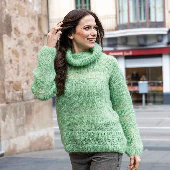 Katia Weiter Rollkragenpullover aus Ingenua Strickanleitung – Produktansicht bei Lieblingsgarn