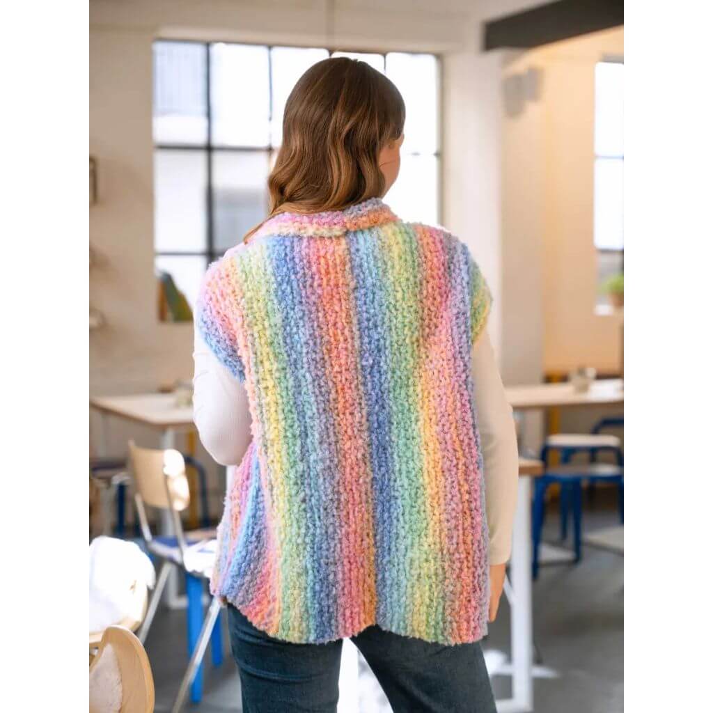 Fluffy Weste Strickanleitung - Gründl (PDF)
