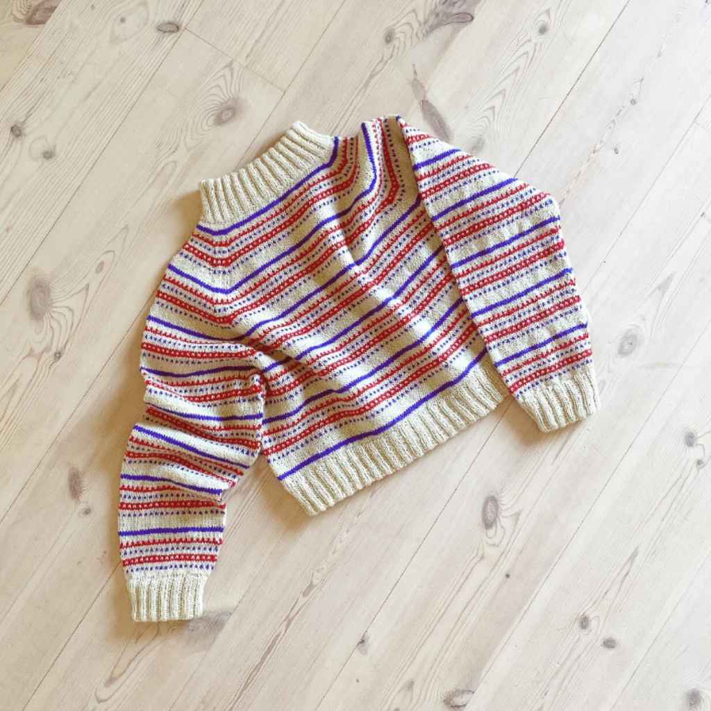 Northern Pullover No.8 Strickanleitung - Augustins (PDF, englisch)
