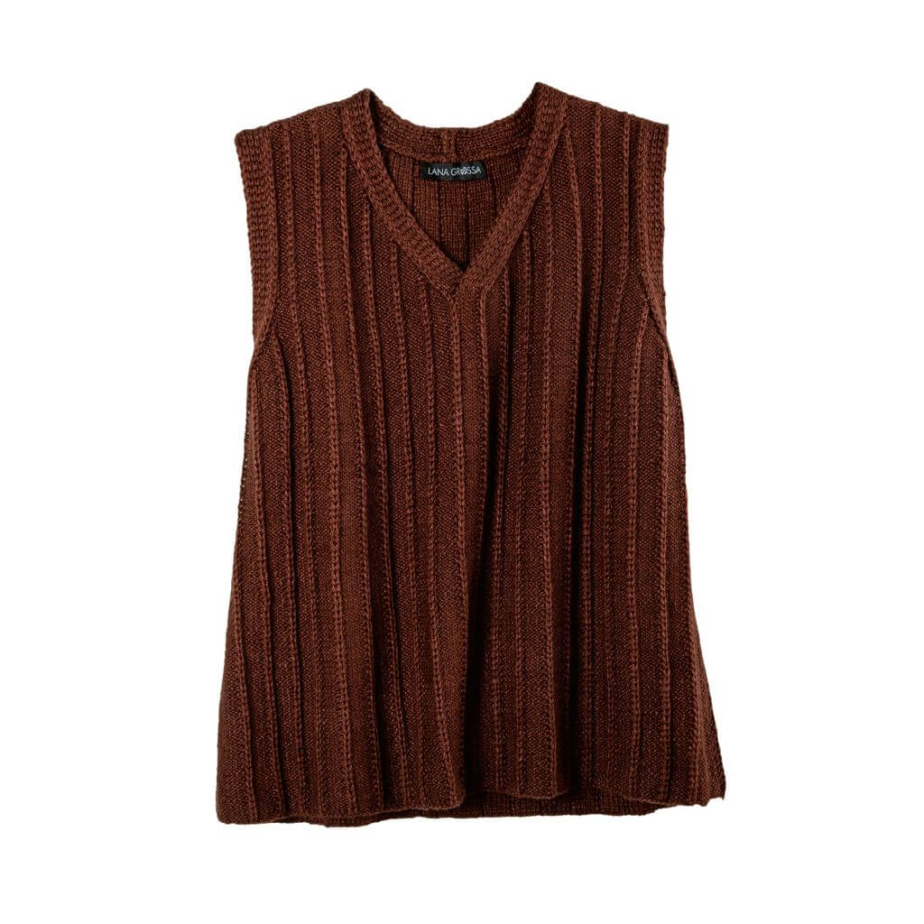 Herren Pullunder Baco Bamboo Strickanleitung - Lana Grossa (Heft)