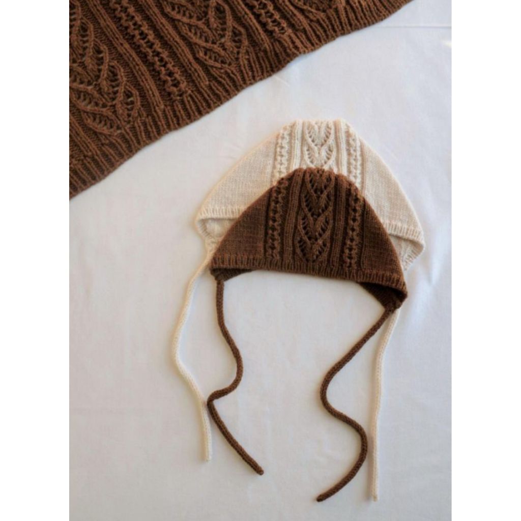 Bladranke Haube Strickanleitung - Yndestrikk (PDF)