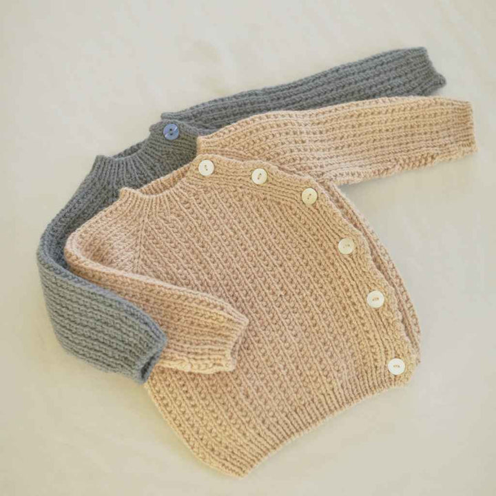 Tinde Babyjacke Strickanleitung - Yndestrikk (PDF)