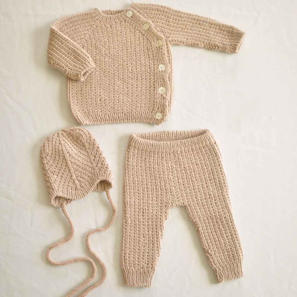 Tinde Babyjacke Strickanleitung - Yndestrikk (PDF)