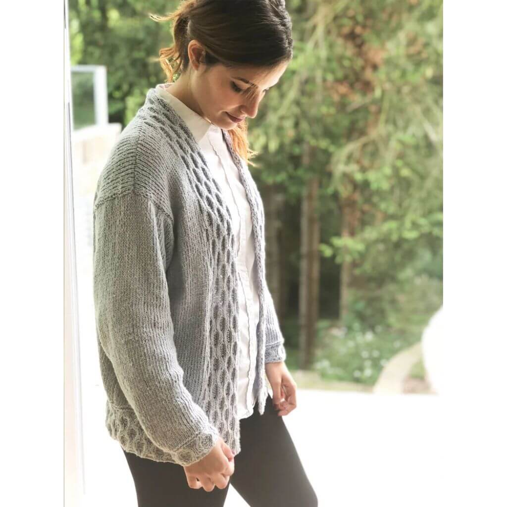 Cardigan Nube Strickanleitung - Pascuali (PDF)