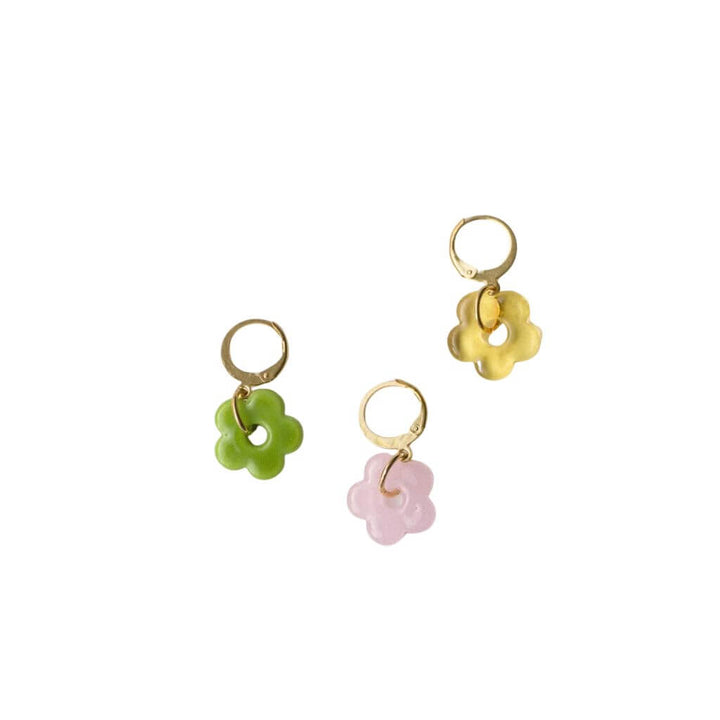 ohliske Maschenmarkierer Set Blumen – 3er Set