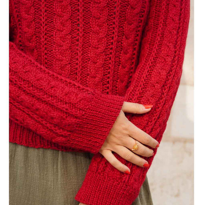 Judith Jelena Cable Sweater No. 1 Strickanleitung – Bild 3 von 4 bei bei bei bei bei bei bei bei bei bei bei Lieblingsgarn