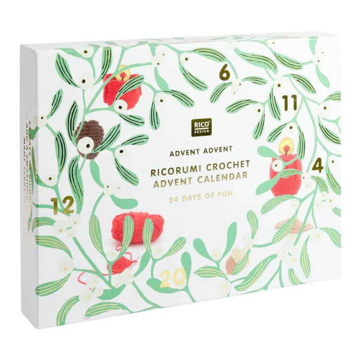 Rico Design Ricorumi Adventskalender „Advent Advent” – Produktansicht bei bei bei bei bei bei bei bei bei Lieblingsgarn