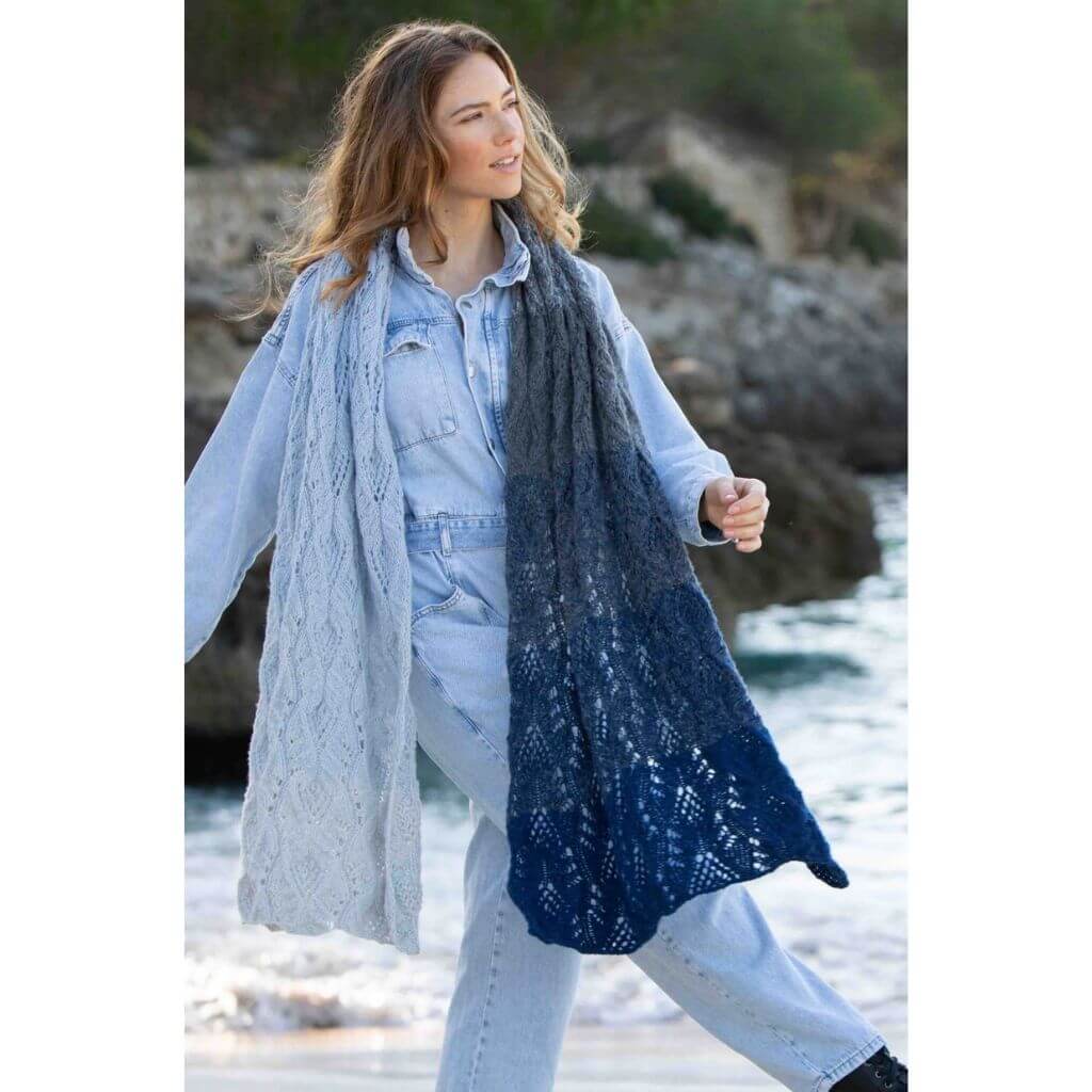 Austermann Schal Cashmere Modell 26040 Strickanleitung – Produktansicht bei bei bei Lieblingsgarn