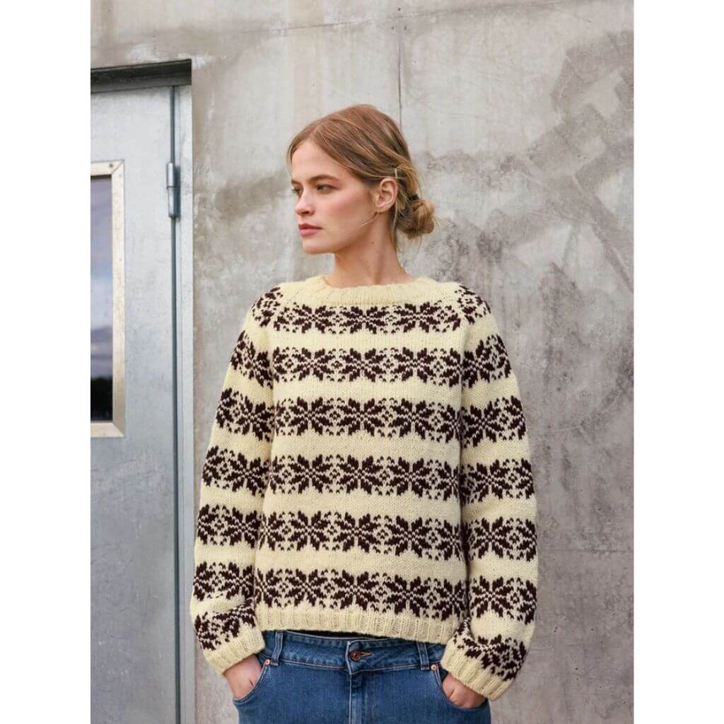 Damenpullover Alvar Strickanleitung - Sandnes Garn (Heft)