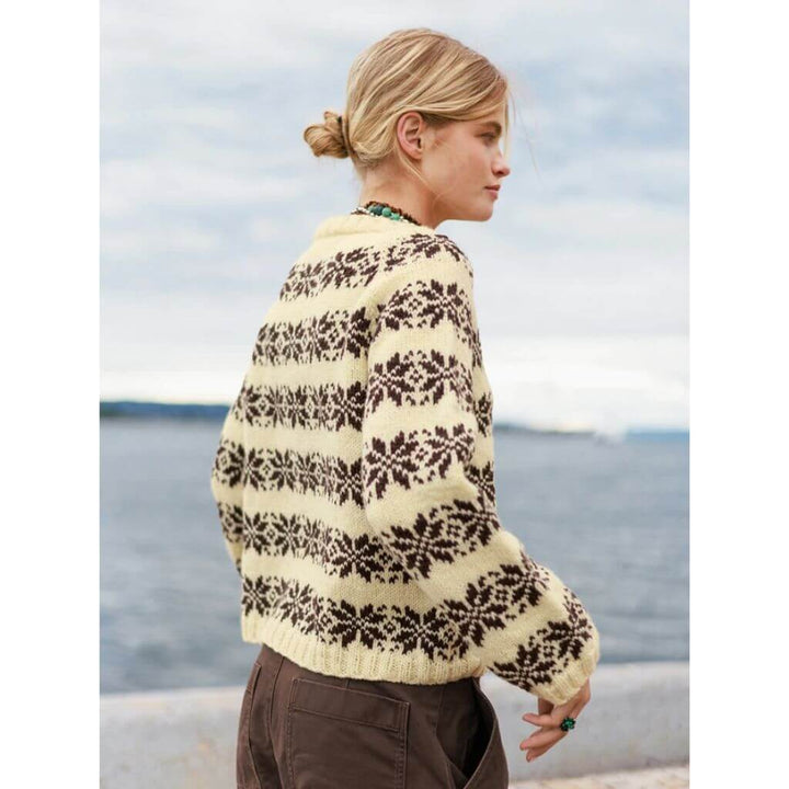 Damenpullover Alvar Strickanleitung - Sandnes Garn (Heft)