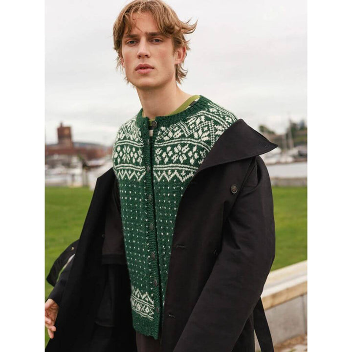 Herrenjacke Telemark Strickanleitung - Sandnes Garn (Heft)