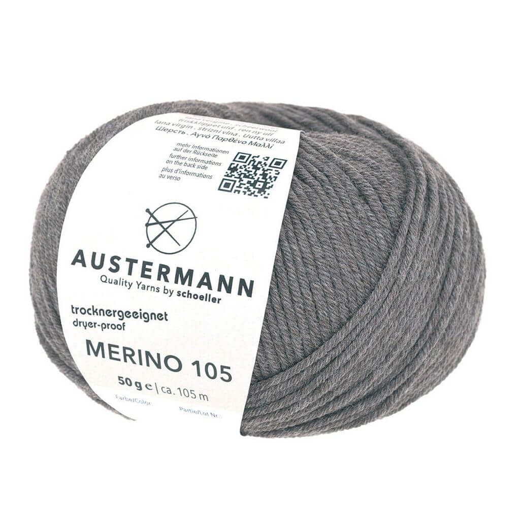 Austermann Merino 105, Farbe 338 Braunmeliert – Merino bei Lieblingsgarn